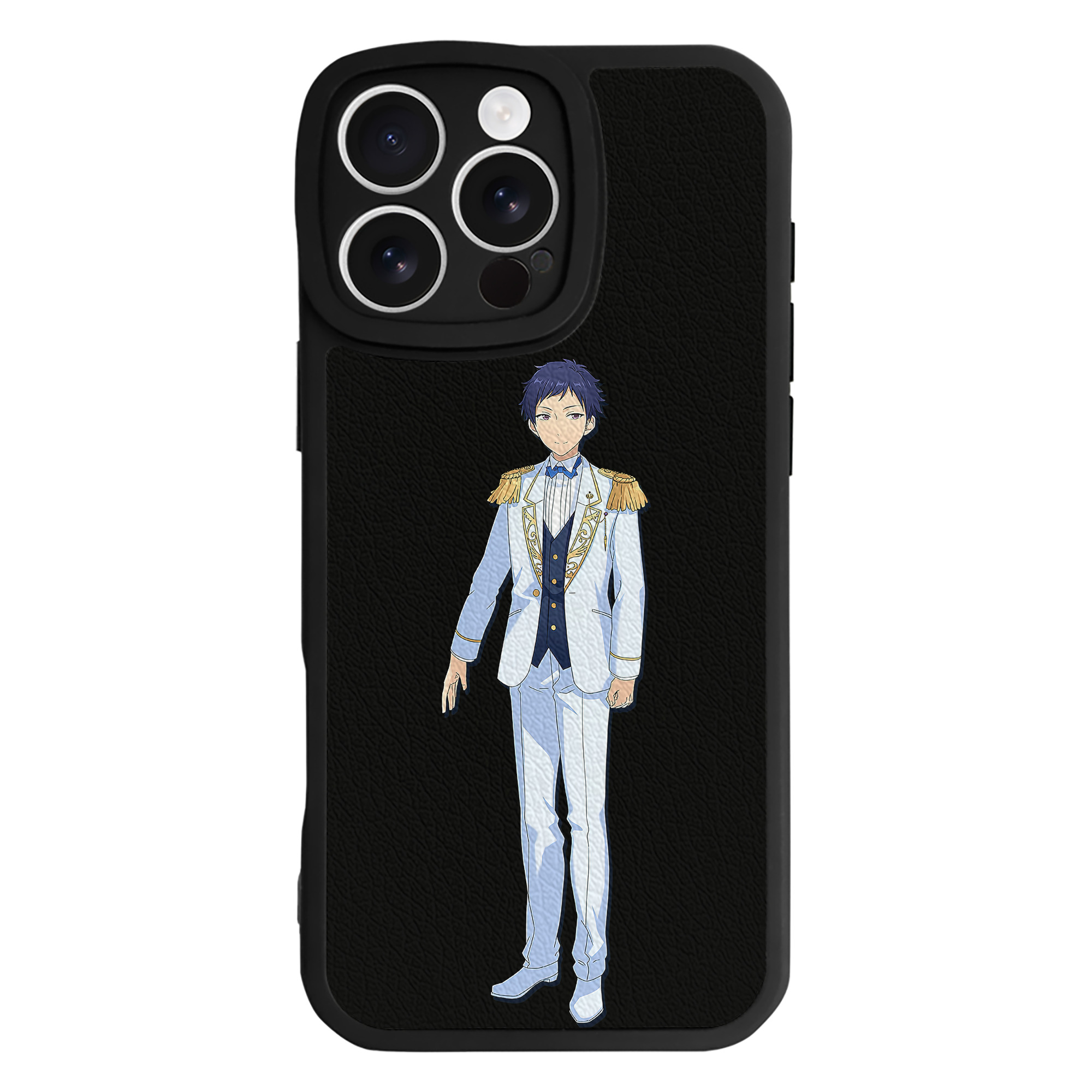 （画像用） あんさんぶるスターズ! Ensemble Stars 【iPhone 16シリーズ対応】シリコンスマホケース（レザー調） 材質：シリコン